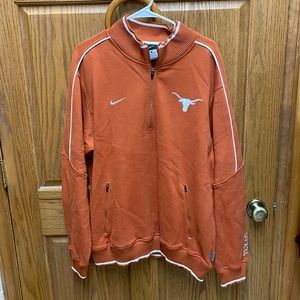 Men’s Vintage Texas Quarterzip mock neck longsleeve